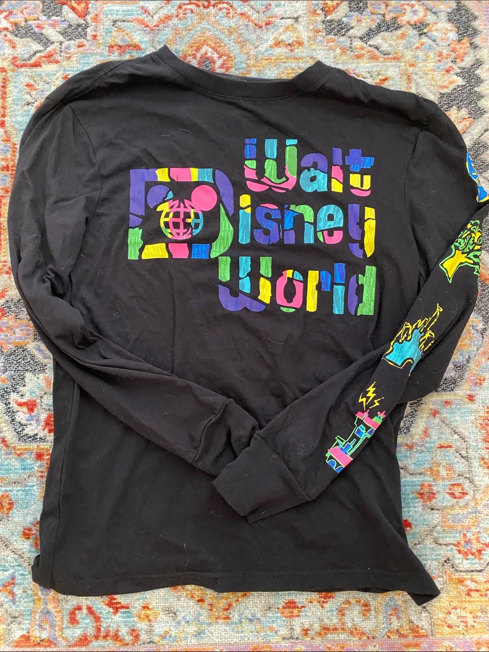 Walt Disney World Colorful Long Sleeve Tee